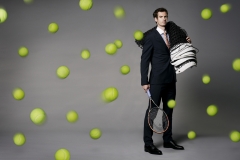 AndyMurray in Burberry